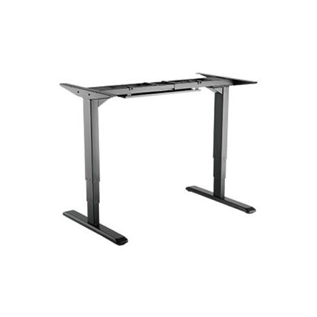 Equip ERGO 3WAY Electric Sit-Stand Desk Frame, Dual Motors, Black - 650805