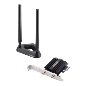 Asus PCE-AX58BT - Wi-Fi 6 (802.11ax) AX3000 Dual-Band PCIe Wi-Fi Adapter - 90IG0610-MO0R00