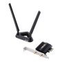 Asus PCE-AX58BT - Wi-Fi 6 (802.11ax) AX3000 Dual-Band PCIe Wi-Fi Adapter - 90IG0610-MO0R00