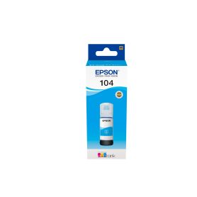 Epson 104 EcoTank Cyan ink bottle - C13T00P240