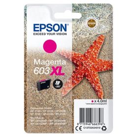 Epson Singlepack Magenta 603XL Ink - C13T03A34020