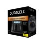 Power Charger  110-240V - Duracell LED Dual DSLR Battery Charger DRN6113