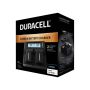 Power Charger  110-240V - Duracell LED Dual DSLR Battery Charger DRS6120