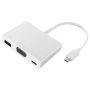ADAPTADOR USB Type-C  VGA 2-POWER HUB0105A
