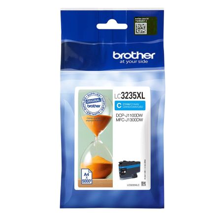 Brother Cartucho de tinta Cião de larga Duração, Duração estimada até 5.000 páginas (segundo ISO IEC 24711) - LC3235XLC