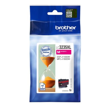 Brother Cartucho de tinta magenta de larga Duração, Duração estimada até 5.000 páginas (segundo ISO IEC 24711) - LC3235XLM
