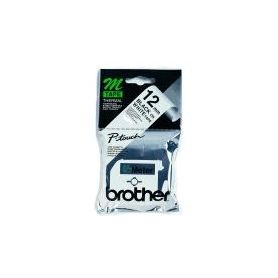 Brother Fita não Laminada - Texto preto sobre fundo branco, Largura 12mm , Comprimento 8m - MK231BZ
