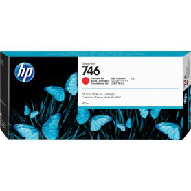 HP 746 300-ml Chromatic Red DesignJet Ink Cartridge - P2V81A