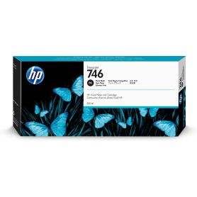 HP 746 300-ml Photo Black DesignJet Ink Cartridge - P2V82A