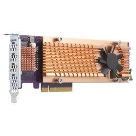 Quad M.2 PCIe SSD expansion card