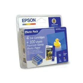 TINTEIRO EPSON PACK DE COR 4 TINT. RX420 (T055640)