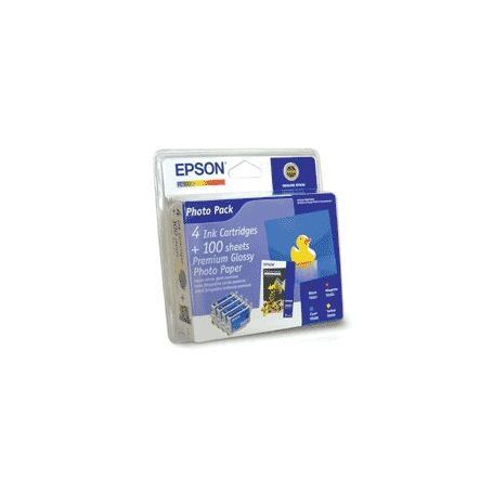 TINTEIRO EPSON PACK DE COR 4 TINT. RX420 (T055640)