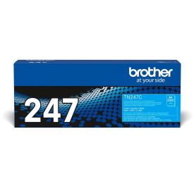 Brother Toner Cyan, duração estimada 2.300 Pág. segundo ISO IEC 19798 - TN247C