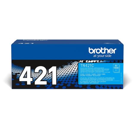 Brother Toner Cyan Duração estimada 1.800 pág. segundo ISO IEC19798 - TN421C