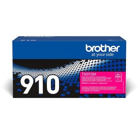 Brother Toner Magenta. Duração estimada 9.000 pág. segundo ISO IEC19798 - TN910M