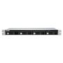 NAS QNAP TR-004U, 4-bay 1U 12' short-depth rackmount, 3.5' SATA HDD, 1M USB 3.0 type-C to type-A cable included