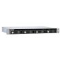 NAS QNAP TR-004U, 4-bay 1U 12' short-depth rackmount, 3.5' SATA HDD, 1M USB 3.0 type-C to type-A cable included