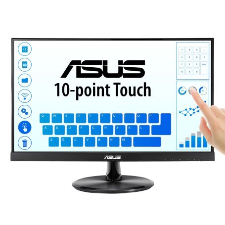 Asus VT229H - Monitor 21.5''. FHD(1920x1080). IPS. 10-point Touch Monitor. HDMI. Flicker free. Low Blue Light. TUV certified