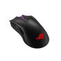 Asus ROG Gladius II Wireless ergonomic RGB optical gaming mouse with dual wireless connectivity (2.4GHz Bluetooth)