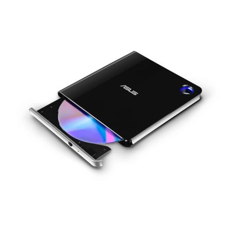 Asus SBW-06D5H-U - External 6X Blu-ray writer, USB 3.1 Gen 1, USB Type C + Type A cable, Mac Compatible, M-DISC support
