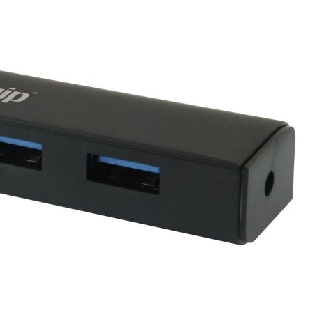 Equip 4-Port USB 3.0 Hub - hub makes it possible to expand your Netbook, Notebook or PC with 4 extra USB 3.0 ports