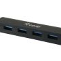 Equip 4-Port USB 3.0 Hub - hub makes it possible to expand your Netbook, Notebook or PC with 4 extra USB 3.0 ports