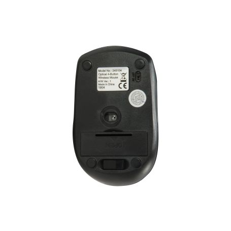Equip Optical Wireless 4-Button Travel Mouse,  2.4GHz frequency, DPI switch to change between 800, 1200 and 1600 DPI - 245104