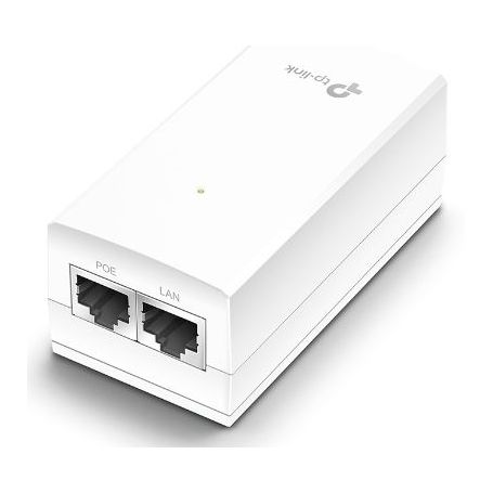 TP-LINK 24V Passive PoE Adapter, Gb Port, Data and Power Carried over The Same Cable Up to 100 Meters - TL-POE2412G