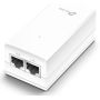 TP-LINK 24V Passive PoE Adapter, Gb Port, Data and Power Carried over The Same Cable Up to 100 Meters - TL-POE2412G
