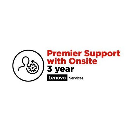 Lenovo ThinkPlus, 3Y Premier Support Upgrade from 1Y Onsite - 5WS0T36111