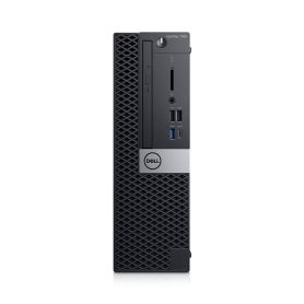 Dell OptiPlex 7060 -SFF -Core i7 8700 3.2 GHz -RAM 8 GB -HDD 1 TB -Gravador DVD -UHD Graphics 630 -GigE -Win 10 Pro