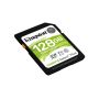 Kingston SD Card XC 128GB Canvas Select Plus 100R C10 UHS-I U3 V30 - SDS2 128GB