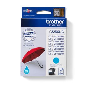 TINTEIRO BROTHER LC225XLC A.CAP. AZUL