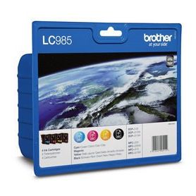 Brother LC985 Value Pack 4 Cores - LC985VALBP
