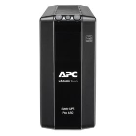 APC Back UPS Pro BR 650VA, 6 Outlets, AVR, LCD Interface - BR650MI