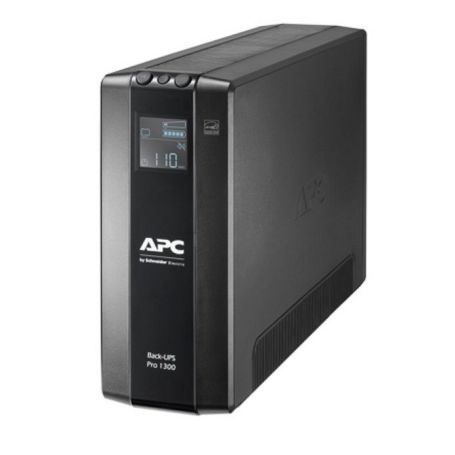 APC Back UPS Pro BR 1300VA, 8 Outlets, AVR, LCD Interface - BR1300MI
