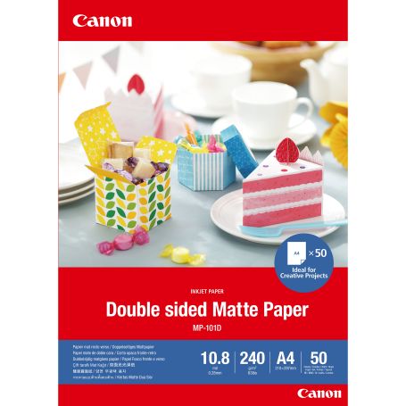 Canon MP-101D A4 50 - Double Matte Photo Paper A4 50 sheets - 4076C005