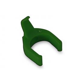 PatchSee cable clip color dark green, set 50 clips