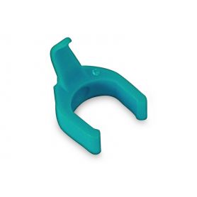 PatchSee cable clip color turquoise, set 50 clips