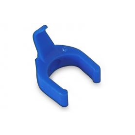 PatchSee cable clip color sky blue, set 50 clips