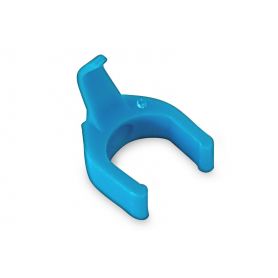 PatchSee cable clip color light blue, set 50 clips