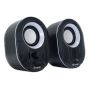 Equip Stereo 2.0 Speaker, Black + White  - 245333
