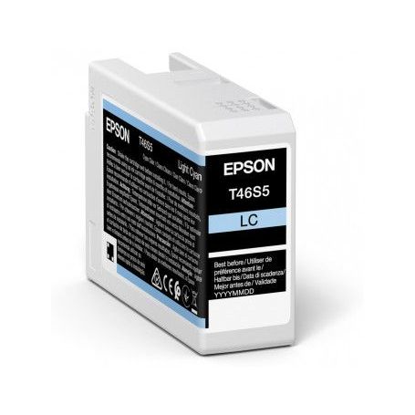 Epson Singlepack Light Cyan T46S5 UltraChrome Pro 10 ink 25ml - C13T46S500