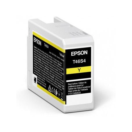 Epson Singlepack Yellow T46S4 UltraChrome Pro 10 ink 25ml - C13T46S400