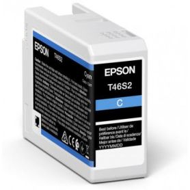 Epson Singlepack Cyan T46S2 UltraChrome Pro 10 ink 25ml - C13T46S200