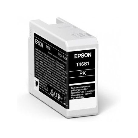 Epson Singlepack Photo Black T46S1 UltraChrome Pro 10 ink 25ml - C13T46S100