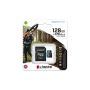 Kingston Micro SDXC 128GB Canvas Go Plus 170R A2 U3 V30 Card + ADP	 - SDCG3 128GB