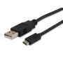 Equip USB 2.0 Cable A-C M/M 1,0m Type C - 12888107