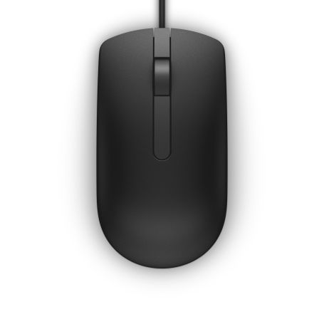 Dell MS116 -Rato -óptico -2 botões -com cabo -USB -para Inspiron 17R 7720, OptiPlex 5250, 90XX,Precision Mobile Workstation 55XX