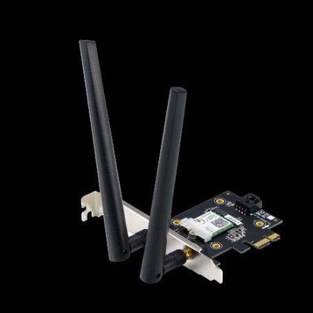 Asus PCE-AX3000 - Wi-Fi 6 (802.11ax) AX3000 Dual-Band PCIe Wi-Fi Adapter - 90IG0610-MO0R10